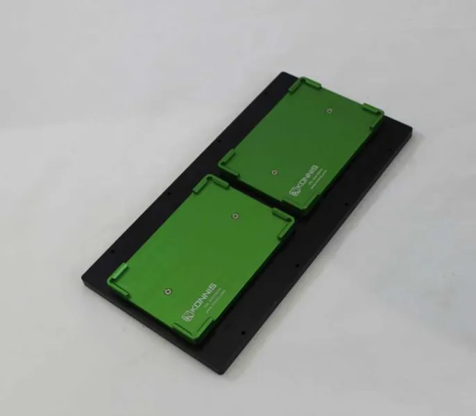 Microplate 2 position Portrait Carrier – by Konnis